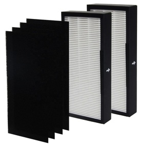 True HEPA <strong>Filter</strong> Kit Compatible with Alen T100 T300 <strong>Air</strong> Purifiers TF30-Silver TF30-Fresh H13 Activated Carbon <strong>Air</strong> Clean - Product Image 1