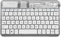 Keyboard Multimedia Mini USB Nirkabel Baru untuk iPad Android/Tablet Smartphone Lampu Latar LED Bahan ABS+PC Garansi 12 Bulan