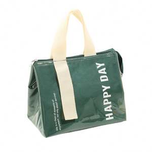 Sac isotherme de grande capacité, imperméable et tendance, avec motif de dessin animé, pour le déjeuner, le vin et le rangement. - Product Image 1