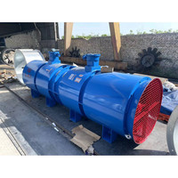 Ventilateur de ventilation de tunnel minier souterrain, ventilateur axial, ventilateur de jet de tunnel de métro longue portée