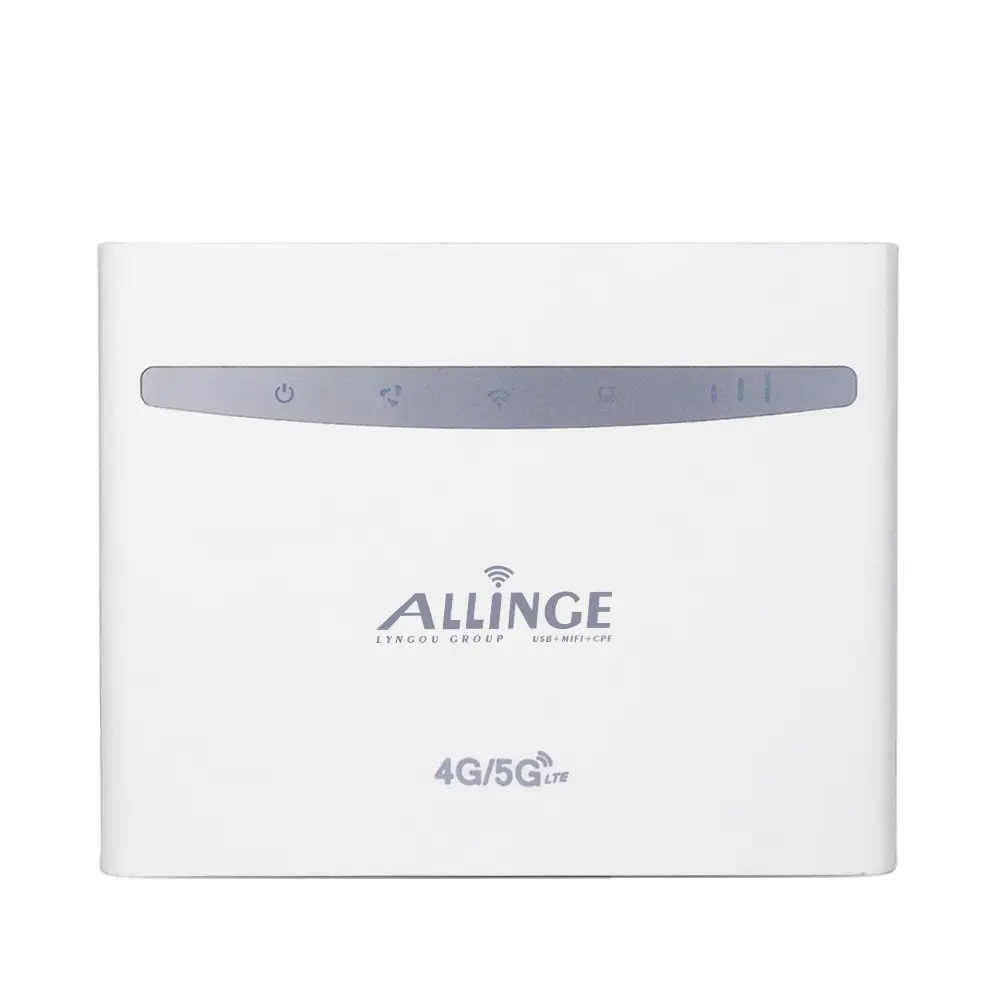 ALLINGE SDS040 toptan Unlocked B525 4G endüstriyel LTE Cat6 300M kablosuz Hotspot SIM kartlı Router yuvası 4 x RJ45 1WLAN