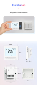 Meilleures ventes HA223-L Contrôleur CVC Thermostat pour tapis chauffant au sol HA223-L Thermostat hydronique HA223-L - Product Image 6