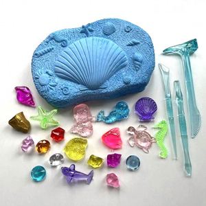Juego de Juguetes de Arcilla de Animales Marinos, Sirena Adorable para Excavar, Kits Educativos <span class=keywords><strong>STEAM</strong></span> - Product Image 6