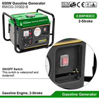 2-Takt 800W kleine Mini tragbare Gasgeneratoren Home Camping Benzin Elektro generator Set Benzin Stromer zeuger zu verkaufen