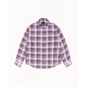 Chemise ample à manches longues en flanelle à carreaux vintage de haute qualité pour femmes et hommes, idéale pour un usage quotidien décontracté - Product Image 1