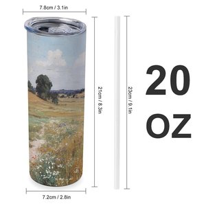 Stainless Steel Tumbler 20oz Vacuum <b>Insulated</b> Custom Pattern Bulk - Product Image 1