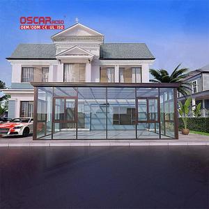 Panneaux de toit en verre incliné<span class=keywords><strong>s</strong></span> pour extérieur, pour villa, véranda, serre fermée avec contrôle de la température et résistance aux UV - Product Image 1