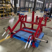 Equipo de Gimnasio Hammer, Máquina de Sentadillas y Peso Muerto, Equipo de Fuerza, Equipo de Fitness Comercial