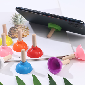 Support de téléphone en silicone à ventouse amusant, très vendu, pour toilettes, avec support adhésif arrière - Product Image 1
