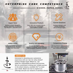 Nouvelles jantes en alliage d'aluminium sportives, finition noir brillant avec face usinée, toutes tailles, légères, 15, <span class=keywords><strong>16</strong></span>, 17, 18, 19 <span class=keywords><strong>pouces</strong></span>, design en maille - Product Image 5