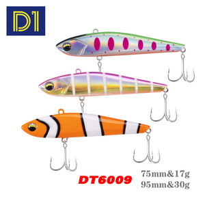 Hunthouse Wholesale 75mm 17g 95mm 30g Leurre de pêche VIB coulant, Appât dur artificiel vibrant pour Black-bass et Brochet - Product Image 1
