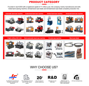 Heavy Duty Band <strong>Saw</strong> Tool Stable High Precision Low Noise Metal Cutter Machine for Carbon Stainless Alloy Steel Bar Pipe Cutting - Product Image 6