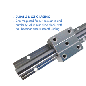 Tùy Chỉnh CNC Mô-đun Trượt Bảng Sbr Tuyến Tính Đường Sắt Hình Trụ Hướng Dẫn Hệ Thống Bóng Vít Tích Hợp - Product Image 2