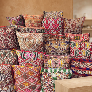 Top Quality Embroidered Square Kilim Cushion <b>Cover</b> Bohemian Handmade Wool Alpaca Acrylic Home Decor - Product Image 4