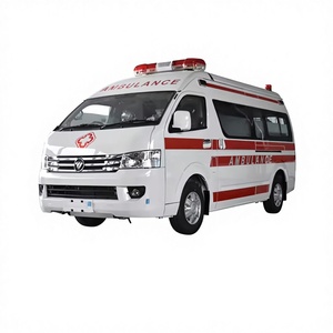 รถพยาบาลราคาประหยัด ขับเคลื่อน 4x2 พวงมาลัยขวา ยี่ห้อ Foton รถพยาบาลฉุกเฉินใหม่ - Product Image 1