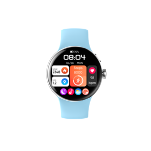 Reloj Inteligente DF LA24 con Llamadas Bluetooth, Pantalla AMOLED de 1.3 Pulgadas, Monitorización del Sueño, Fitness, Presión Arterial, Dispositivos Portátiles Resistentes al Agua - Product Image 1