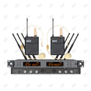 Micrófono Inalámbrico HD-3000 de 6 Antenas y 2 Canales UHF con Diversidad Real, Largo Alcance y Alto Rendimiento para Escenarios en Vivo - Product Image 3