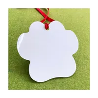 Ornaments Metal Ornament Sublimation 2022 New Type Double Side Sublimation Printing First Xmas Tree Metal Ornaments Benelux Round Heart Snowflake Prague Berlin Shape