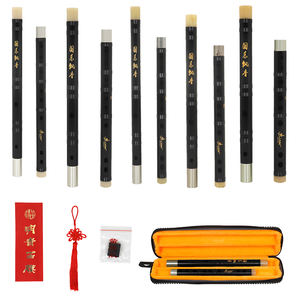 Venta directa del fabricante, <span class=keywords><strong>flauta</strong></span> de rendimiento profesional exquisita hecha a mano, tela en caja - Product Image 1