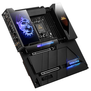 MSI Meg z890 thần thánh E-ATX Hỗ trợ Intel Core siêu Bộ vi xử lý LGA 1851 năng động Bảng điều khiển <span class=keywords><strong>III</strong></span> EZ trượt m. 2 DDR5 9200 + MT/S oC - Product Image 3