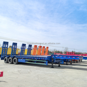 รถพ่วงพื้นเรียบ 3 เพลา สำหรับงานหนัก ขายตรงจากโรงงานจีน มีสินค้าในสต็อก - Product Image 5