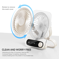 Portable Mini USB Stand Fan Rechargeable En Plein Air Portable USB Dortoir Bureau Ménage Hôtel Petite Plaque Ultra-Mince Ventilateur