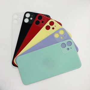 Grand trou et trou normal EU US Version verre de couverture arrière de téléphone pour <span class=keywords><strong>iPhone</strong></span> <span class=keywords><strong>X</strong></span> 14 remplacement de couverture de boîtier arrière avec <span class=keywords><strong>changement</strong></span> facile - Product Image 3