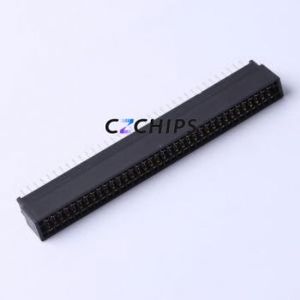 ED72BGFBK Gold Finger Connector Through hole Component (THT),P=2.54mm Connector EDGE SLOT 2.54mm 72P Through Hole - Product Image 1