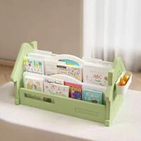 Estantería para Libros Infantil, Organizador de Libros de Escritorio para Niños, Estante de Exhibición Frontal, Librería de Mesa para Guardería, Venta al Por Mayor OEM