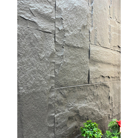 Style chinois brique PU pierre polyuréthane pierre artificielle panneau mural grande dalle conception pour la décoration de fond
