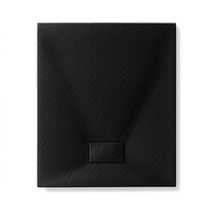 Plato de Ducha Rectangular Delgado Stone Essence 80 x 90 cm Gris - Product Image 3