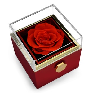Rose Eterne, Bouquet di <span class=keywords><strong>Fiori</strong></span> Conservati a Lunga Durata con 100 Lingue, Regalo per San Valentino - Product Image 3