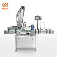 Machine de capsulage électrique automatique pour bouchons à vis, bouteilles en plastique et en verre, produits chimiques, scellage et pressage personnalisables