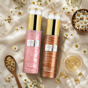 VANERIA Spray bronzant sans soleil effet scintillant avec formule hydratante pour une peau éclatante Usine ODM - Product Image 2