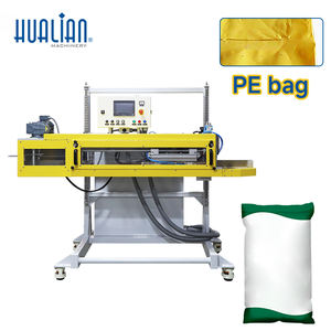 Máquina de Sellado y Empaquetado Automático Hualian FBH-S para Bolsas Grandes de Plástico de 15KG y 25KG de Alimento Húmedo para Mascotas, Arroz, Tierra y Granos - Product Image 2