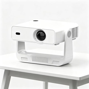 JUNUO Portable Outdoor <b>Projector</b> Android 14 System Native 720P with 4K Decoding Auto Keystone Correction 200 Lumens <b>LED</b> Home - Product Image 2