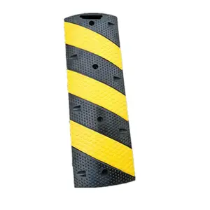 HONGQIAO Speed Bump Rubber Road Bump Speed Breaker Road Rubber Speed Hump 900*300*50mm