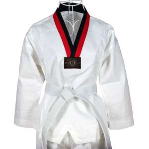 Uniformes de Taekwondo Unisex WTF, Ropa Deportiva Personalizable de Algodón y Poliéster <span class=keywords><strong>para</strong></span> Entrenamiento de Artes Marciales <span class=keywords><strong>para</strong></span> Niños y Adultos - Product Image 3