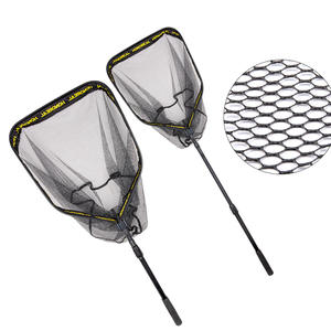 Filet de pêche pour <span class=keywords><strong>kayak</strong></span> avec poignée en aluminium Filet de pêche avec revêtement en caoutchouc - Product Image 1