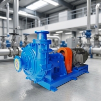 Pompe centrifuge horizontale OEM ZJ à haute pression et à économie d'énergie avec alliage de chrome haute performance pour le lavage du charbon et le transport des cendres dans les centrales électriques