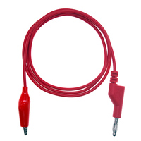 Câble de test NUELEAD 10 12 14 16 18 AWG 4mm avec connecteur de sécurité, cordon de connexion, connecteur jack, fiche banane
