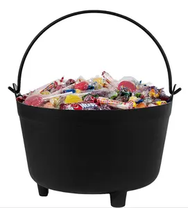 Sununp Wholesale Plastic Halloween Pumpkin Candy Buckets
