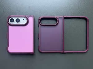 เคสโทรศัพท์แบบพับได้ ป้องกันการตกกระแทก Frosting Skin TPU+PC สำหรับ 18 Fold - Product Image 4