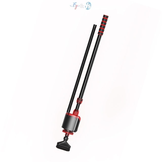 Fish Tank Pneumatic Sand Washer Water Changer Siphon Vacuum Gravel Cleaner Algae Scraper