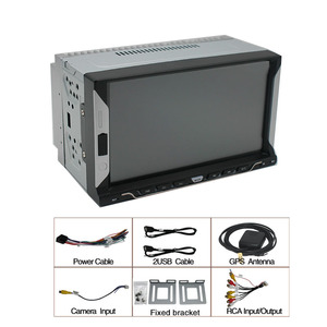 7 inç Android 7009A GPS navigasyon Android Wifi BT radyo ve Stereo MP5 MP4 MP3 araba çalar - Product Image 6