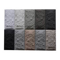 Vente en gros Panneau mural en pierre artificielle en PU imperméable et résistant aux moisissures plastique pour la décoration intérieure du salon, de la chambre à coucher, de l'hôtel et du parc