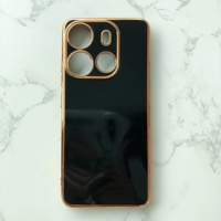 Coque de téléphone étanche en TPU électroplaqué pour Itel A80 A50C P65, ajustement parfait à 100 %, vente en gros usine