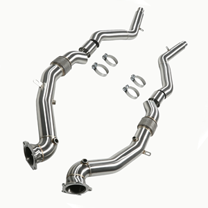 Tuyau d'échappement haute performance en acier inoxydable pour <span class=keywords><strong>Audi</strong></span> C7 4G <span class=keywords><strong>S6</strong></span> S7 RS6 RS7 4.0 TFSI 2012-17 <span class=keywords><strong>420</strong></span>/450/560PS - Product Image 5