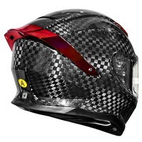 Casque en carbone 12K résistant aux chocs - Démontage rapide et intégré