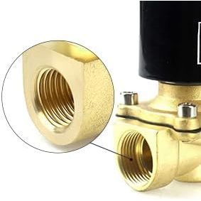 Válvula Solenoide de Latón BACOENG de 2 Pulgadas NPT AC110V Normalmente Cerrada para Control de Agua, Solenoide de Uso General - Product Image 5